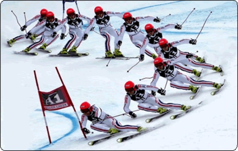 Competição ski