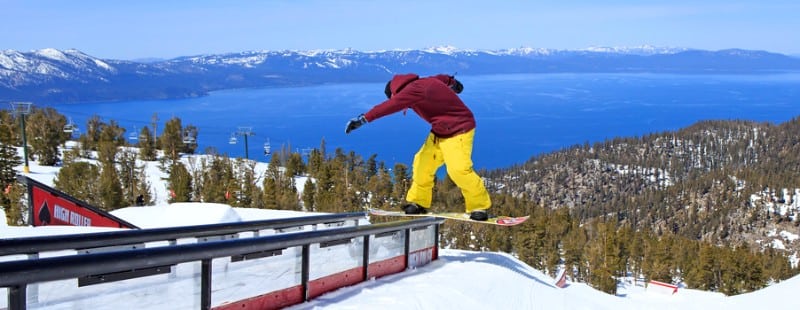 Lake Tahoe snow park